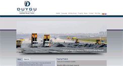 Desktop Screenshot of duygumuhendislik.com